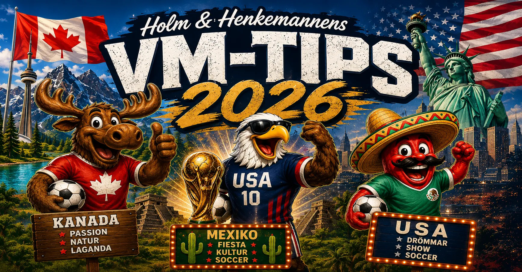Dags att tippa! Välkomna till Holm & Henkemannes VM-tips 2026 🏆